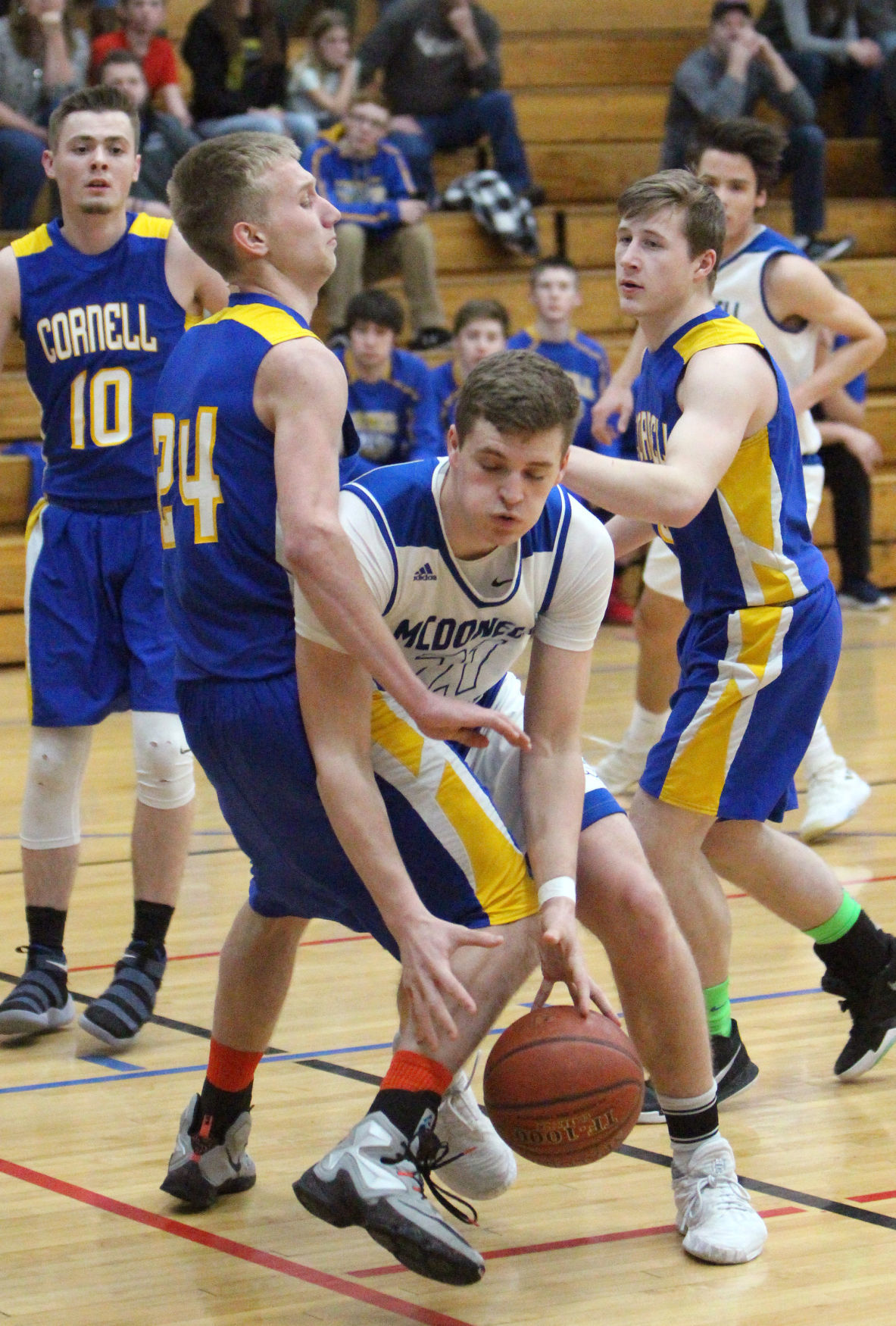 Cornell at McDonell boys basketball 2-27-18